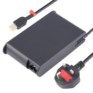 Adaptateur secteur pour ordinateur portable 135 W 20 V 6,75 A pour Lenovo Big Square USB, prise : prise britannique SH15031154-20